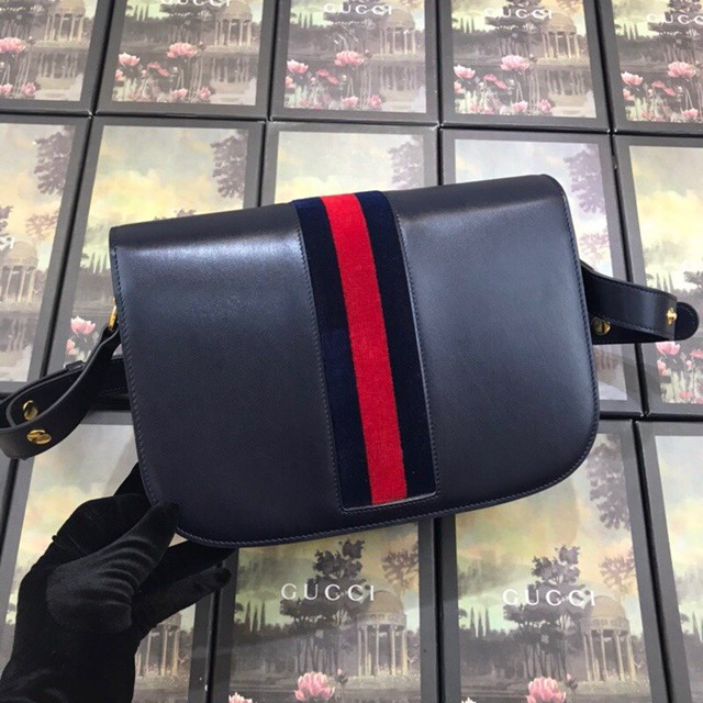 Gucci女包 602204 古馳2020新款女包 Gucci全皮斜挎女包  gqy1163